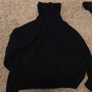 Cozy Black Turtleneck Sweater